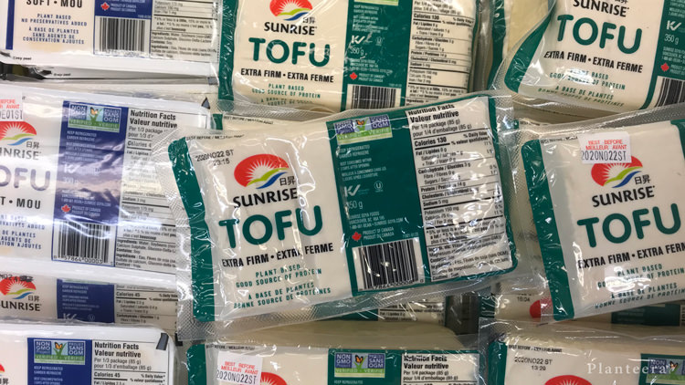 Sunrise extra firm tofu