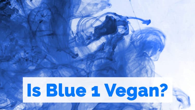 is blue 1 vegan?